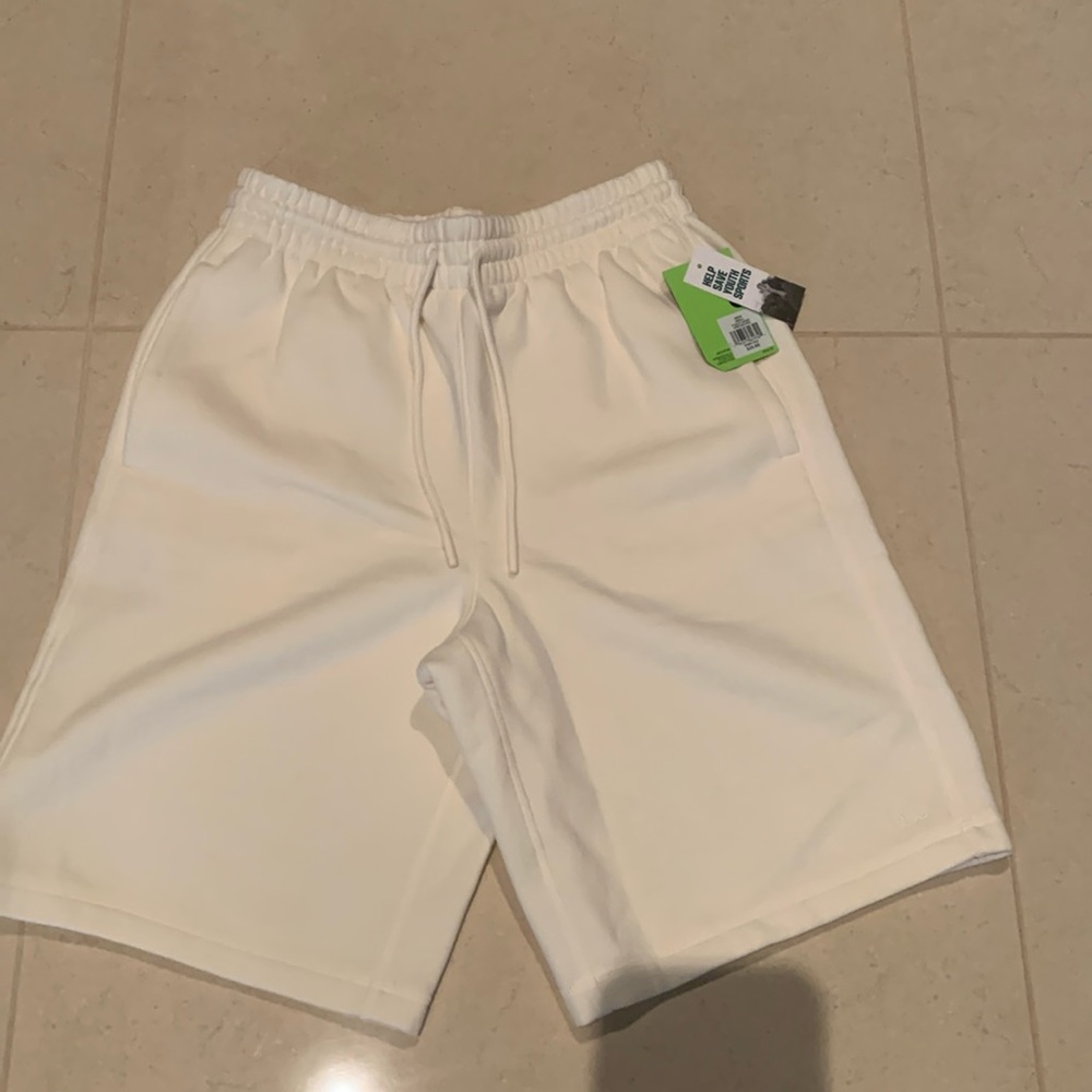NWT DSG mens Fleece short unbleached. Size small. New tags attached.